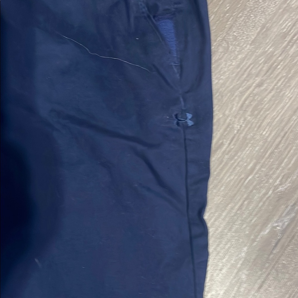 MN3 Under Armour Blue Chinos Straight-Leg - Picture 2 of 7